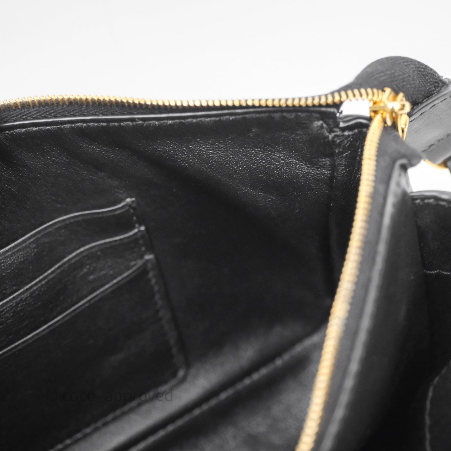 Balenciaga Rodeo Sling Pochette Leather Shoulder Bag Black Calfskin