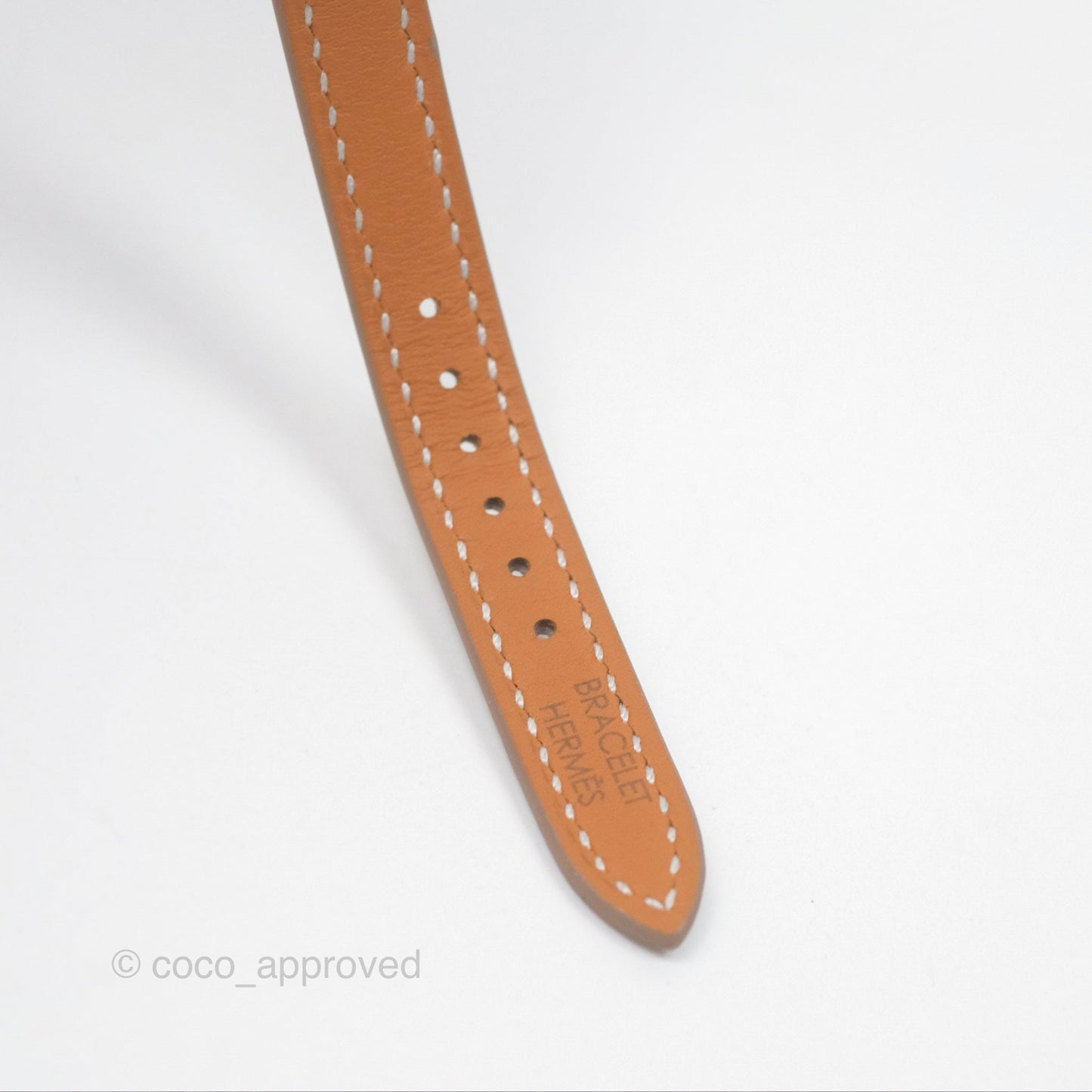 Hermès Nantucket Watch PM Gris Perle Epsom Palladium Hardware