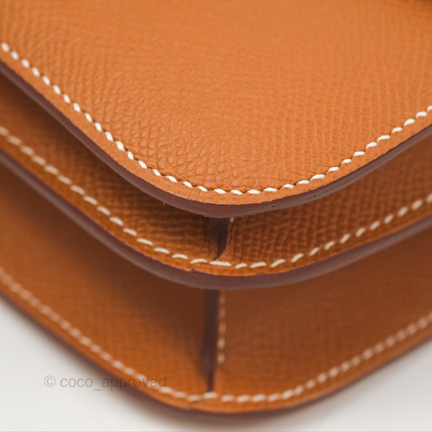 Hermès Constance Mini 18 with Mirror Gold Epsom Palladium Hardware