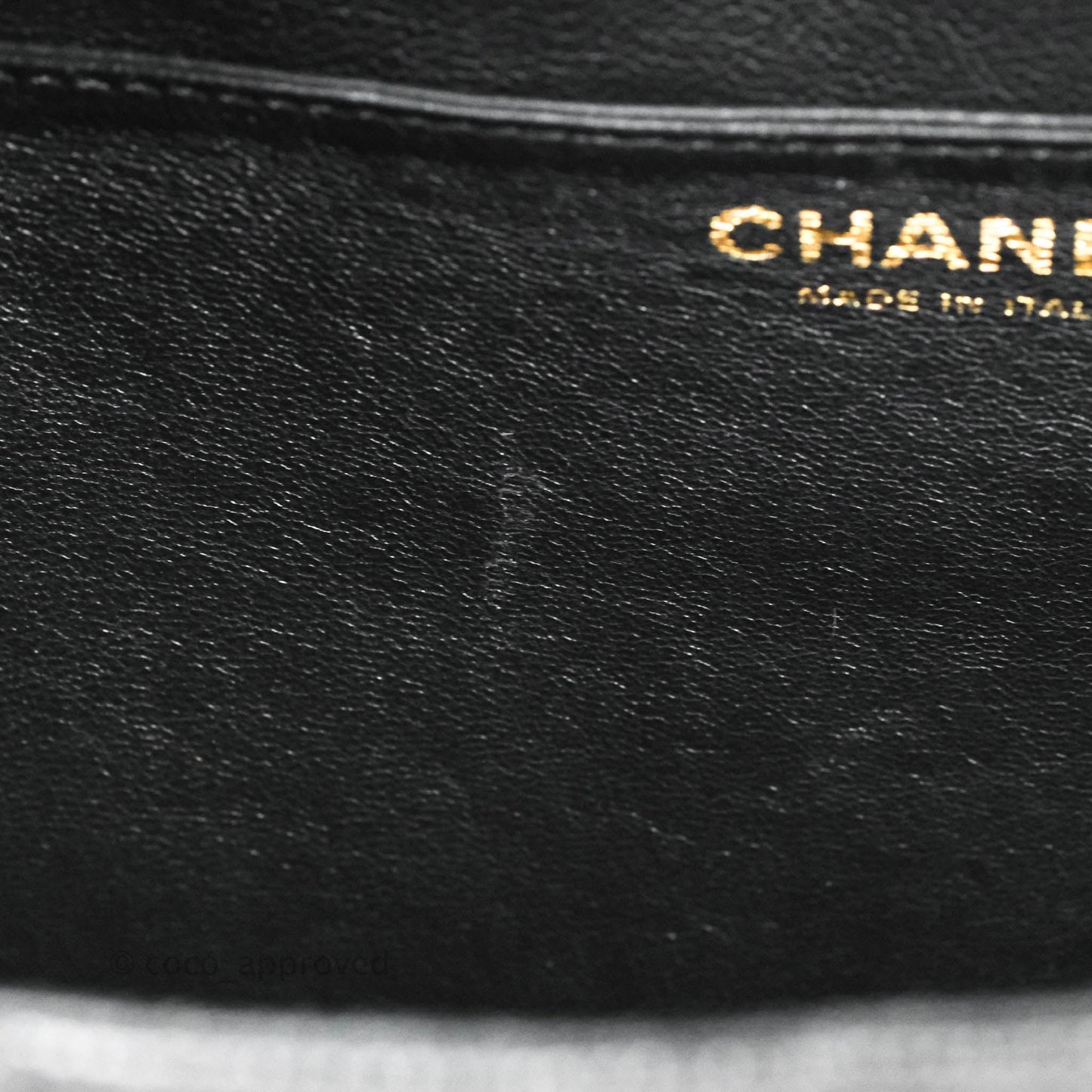 Chanel Kelly Quilted Flap Tote Black Caviar 24K Gold Hardware