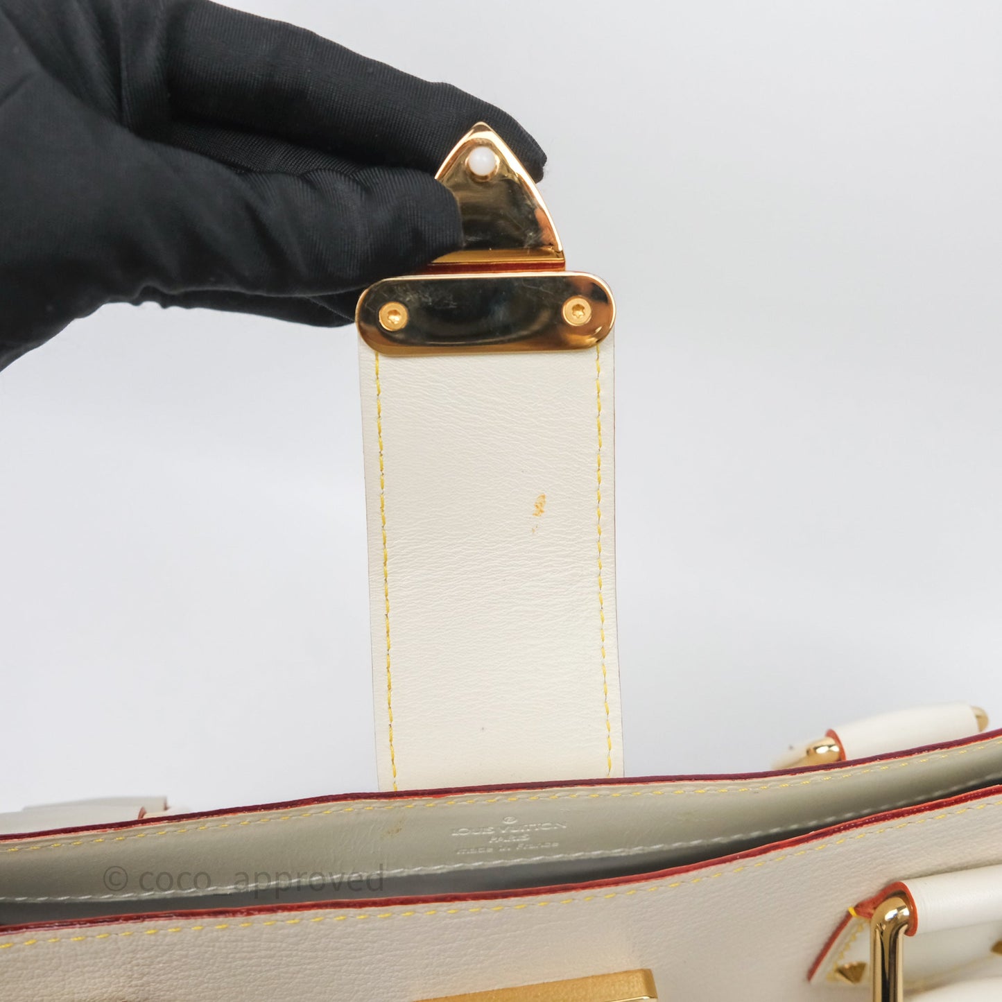 Louis Vuitton Le Fabuleux Bag White Suhali