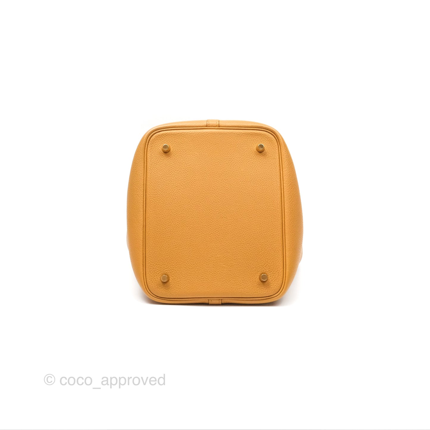 Hermès Picotin 22 Sesame 2S Clemence Gold Hardware