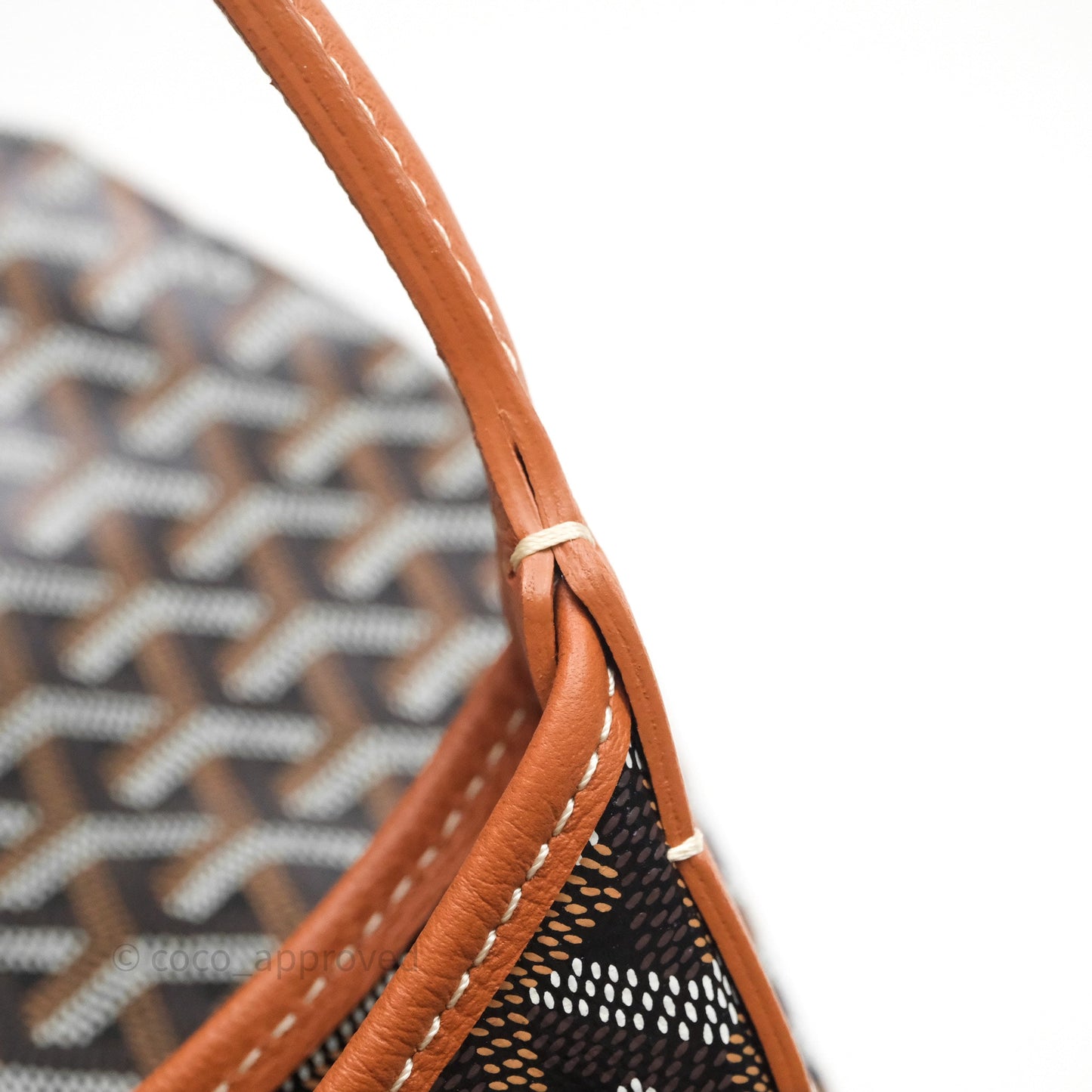 Goyard Bohème Hobo Bag Black & Tan