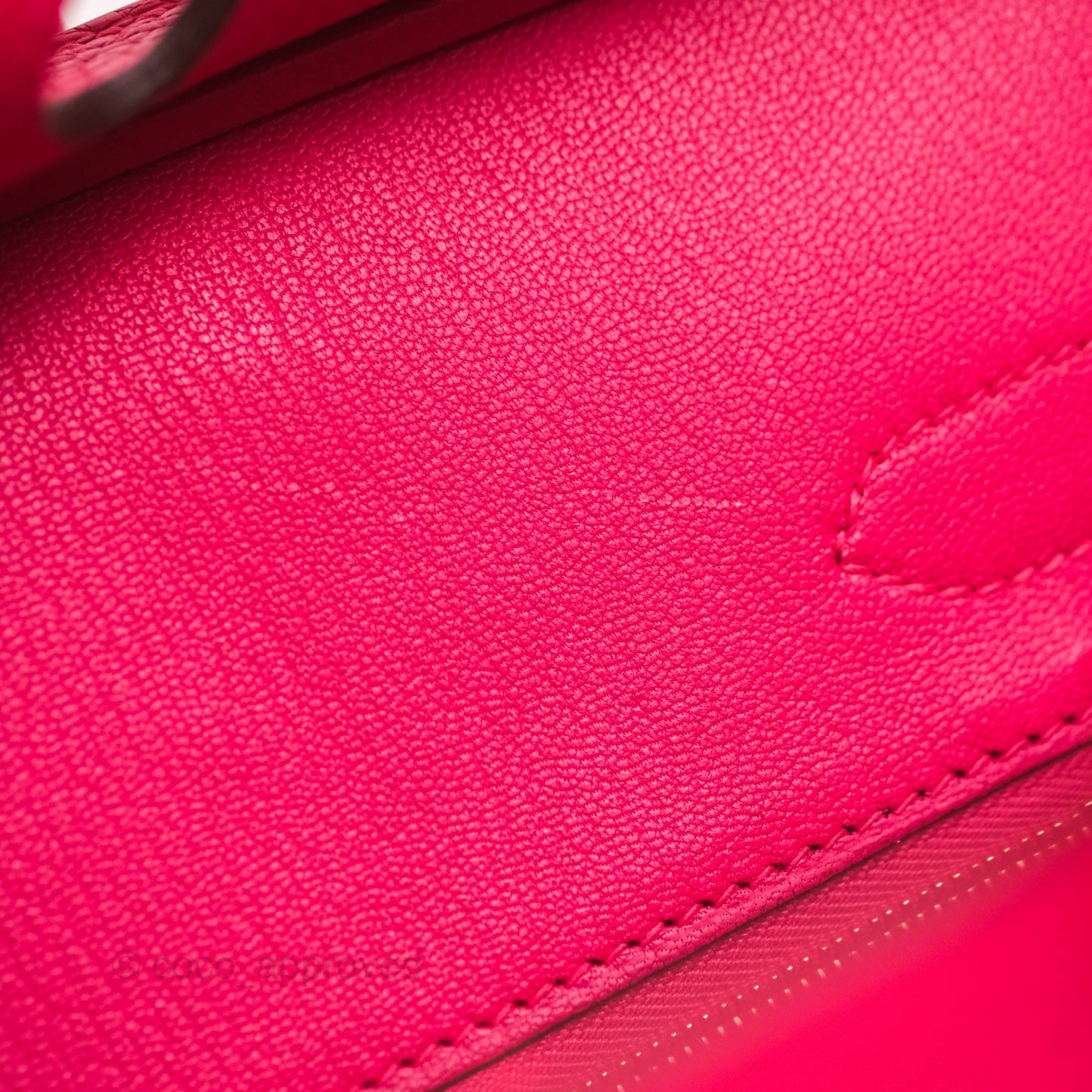 Hermès Birkin 30 Retourne I6 Rose Extrême Clemence Gold Hardware