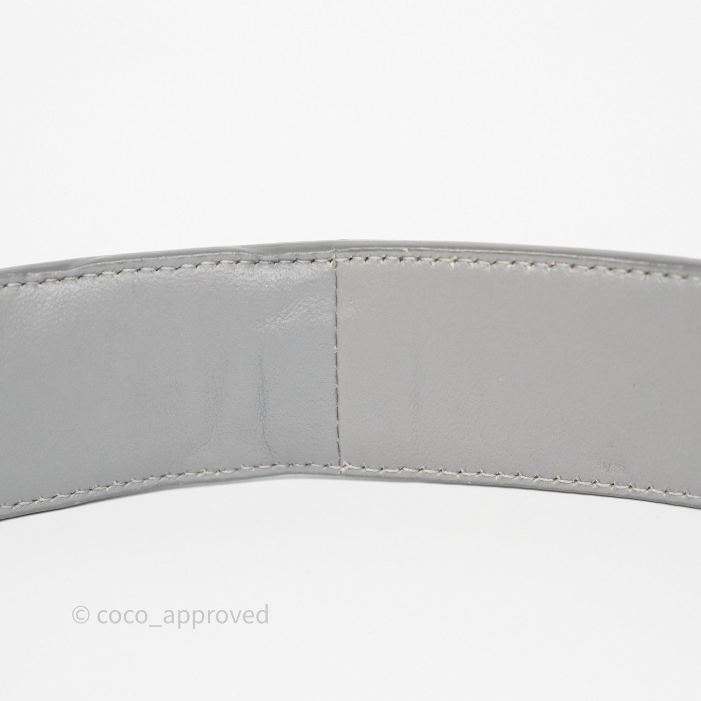 Dior Lady Dior My ABCDior Grey Lambskin Cannage