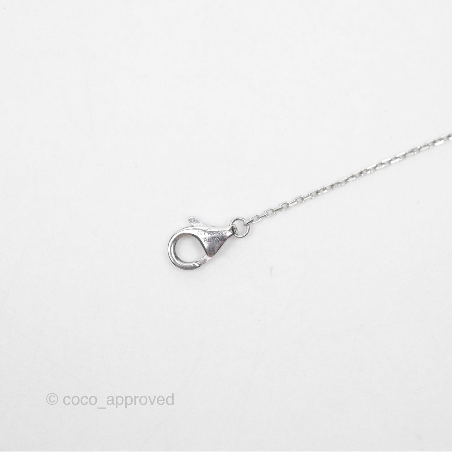 Cartier d'Amour Necklace XS Diamond 18K White Gold