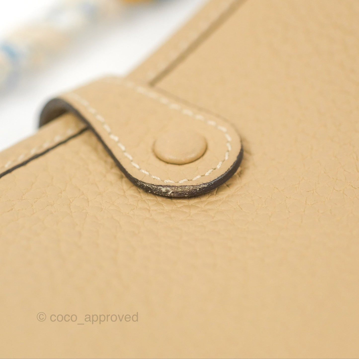 Hermès Mini Evelyne 16 Trench Clemence Palladium Hardware