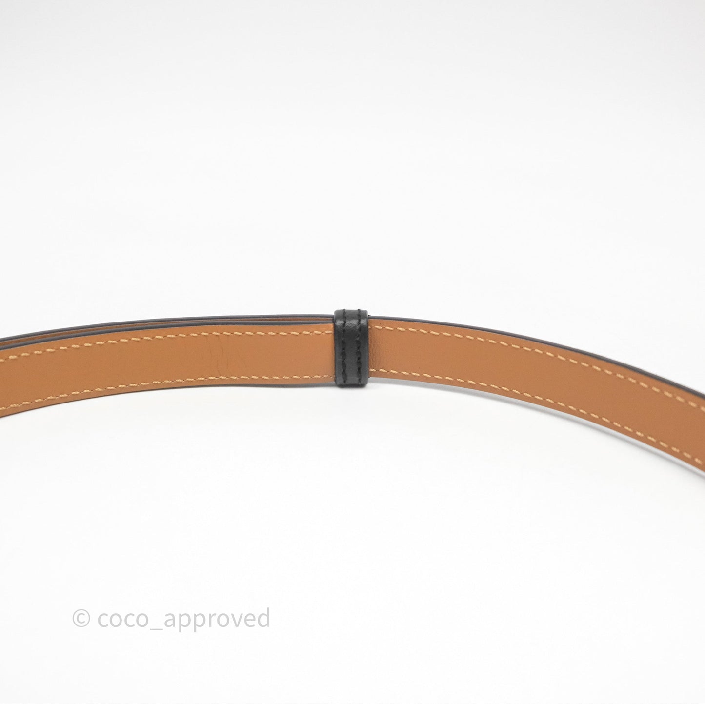 Hermès Kelly Belt Black Noir 89 Epsom Gold Hardware