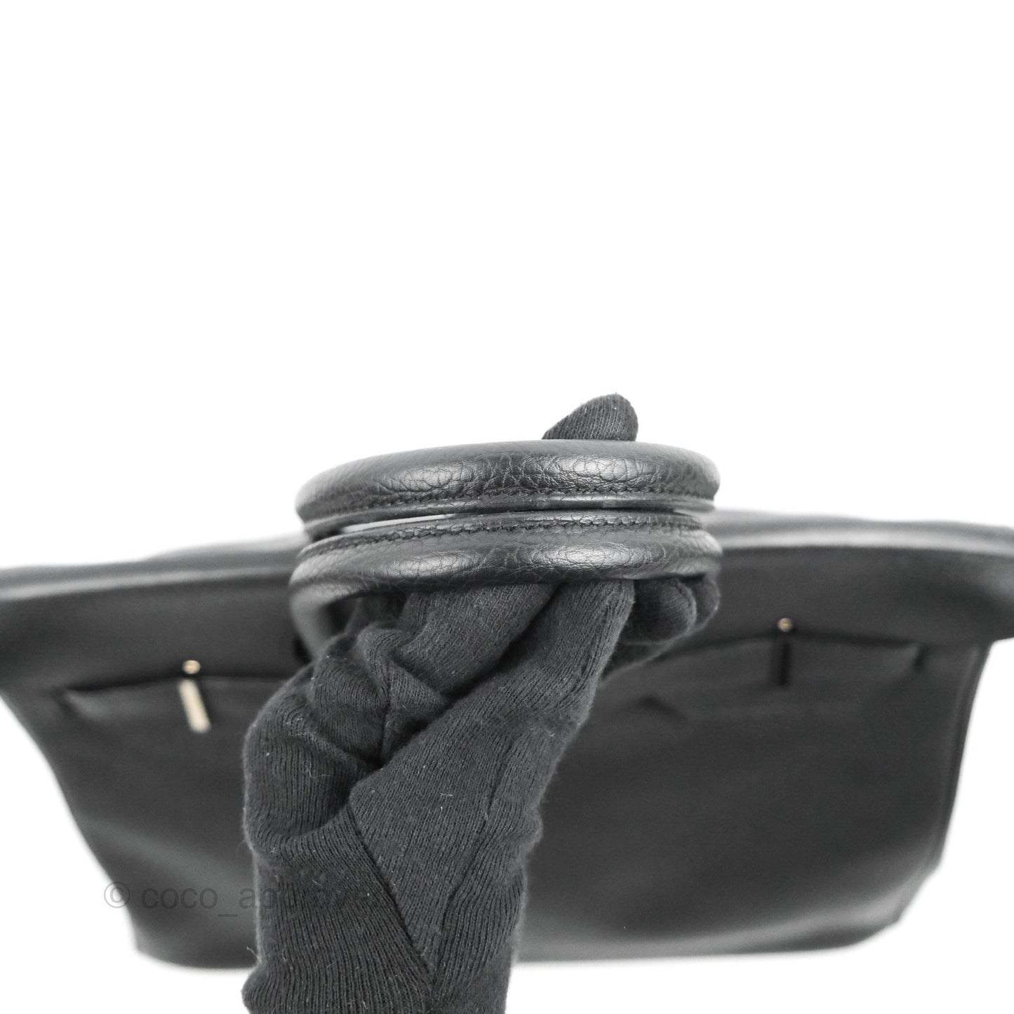 Hermès Birkin 35 Black Togo Palladium Hardware