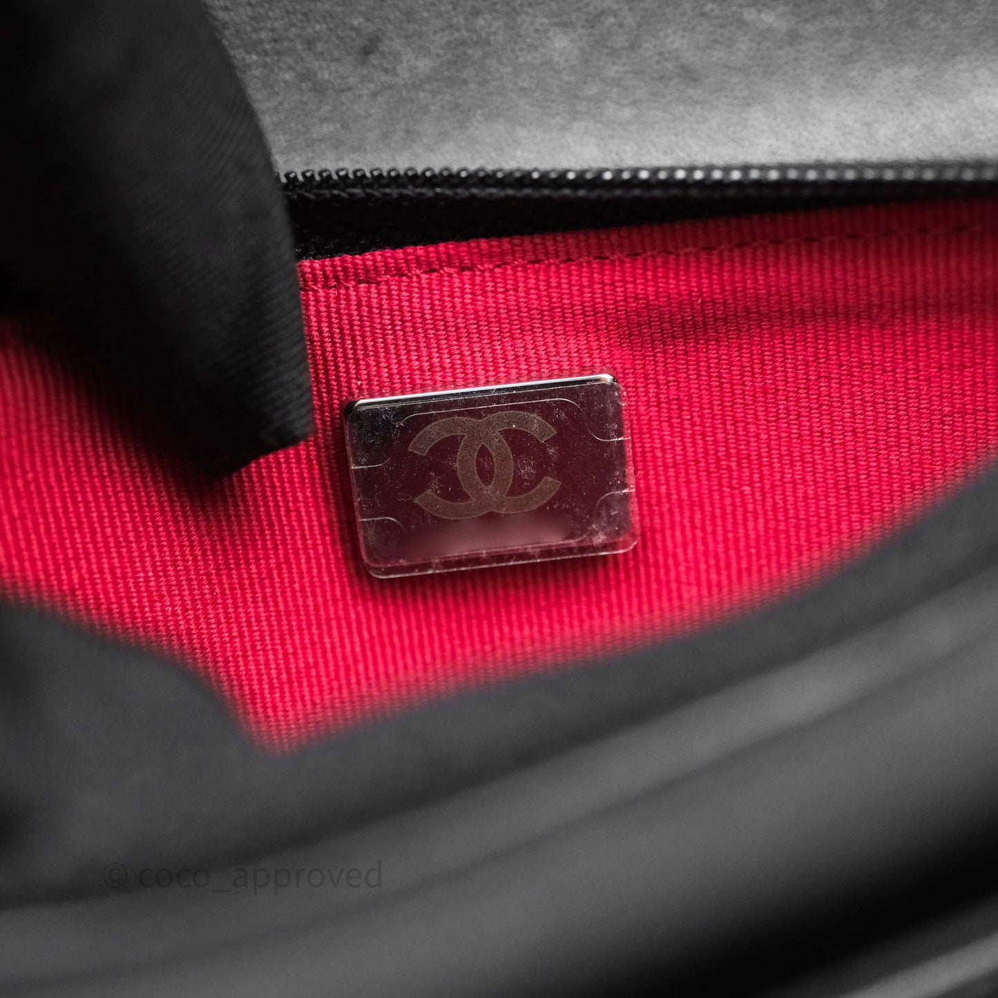 Chanel 19 Wallet on Chain WOC Black Mixed Hardware
