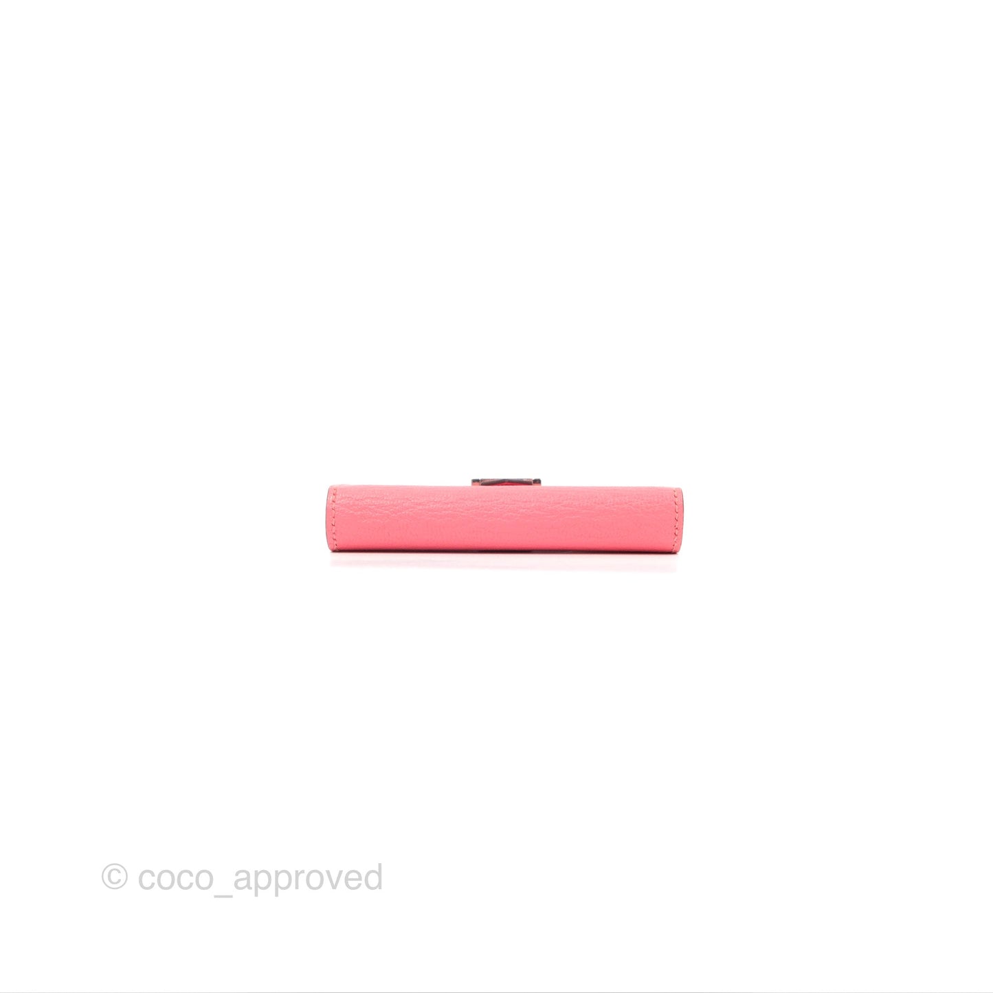 Hermès Bearn Card Holder Rose Ete Chevre Mysore Palladium Hardware
