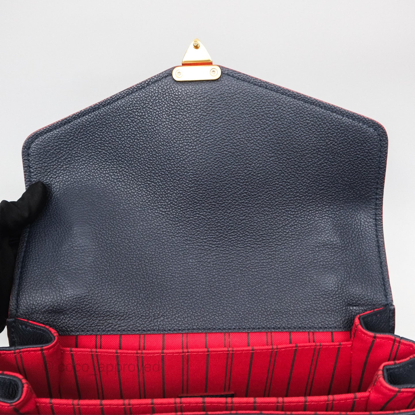 Louis Vuitton Empreinte Pochette Metis Marine Rouge