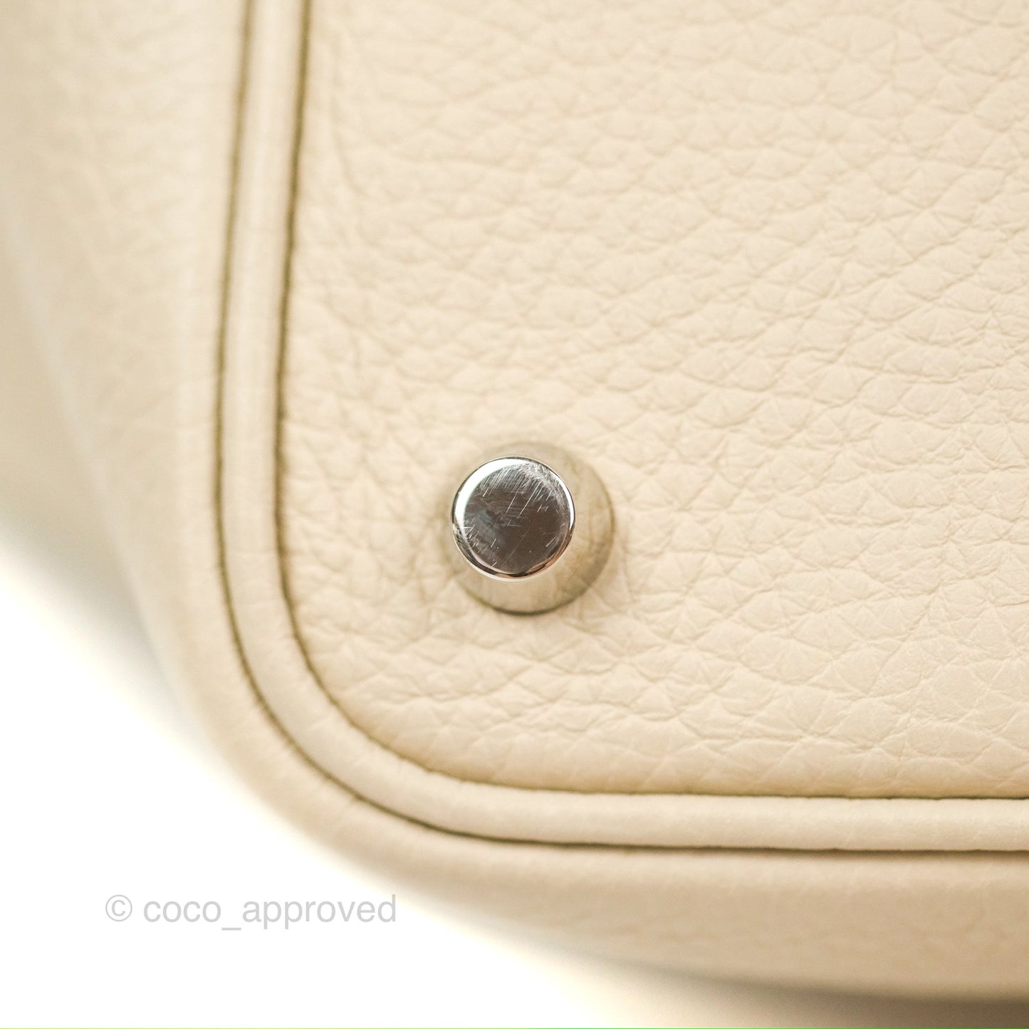 Hermès Picotin 18 Beton Clemence Palladium Hardware