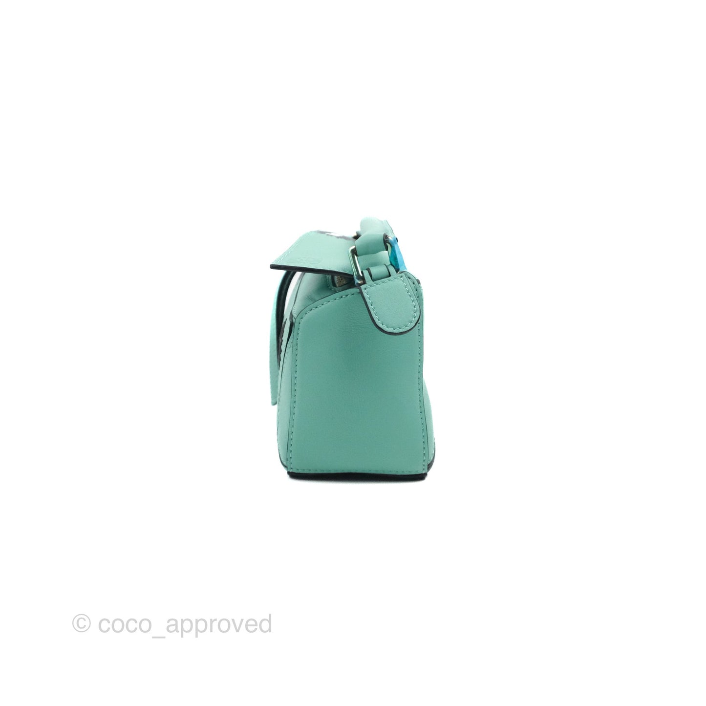 Loewe x Spirited Away Mini Puzzle Mint Calfskin