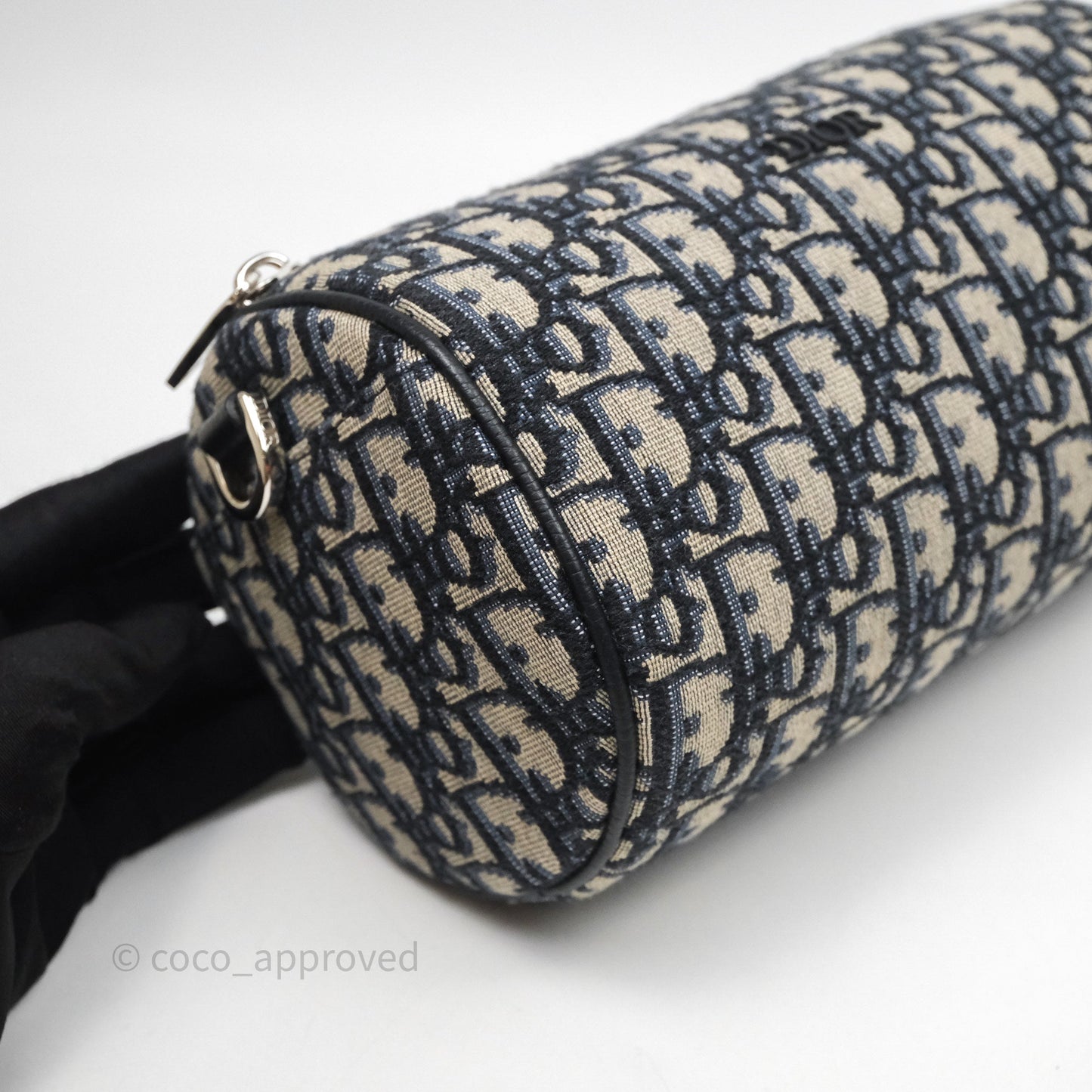 Dior Men's Mini Roller Messenger Bag Oblique Jacquard