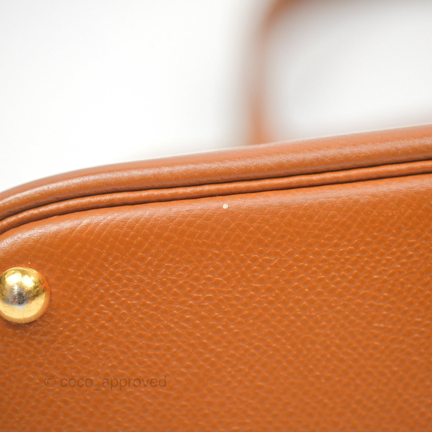 Hermès Bolide 27 Gold Epsom Gold Hardware