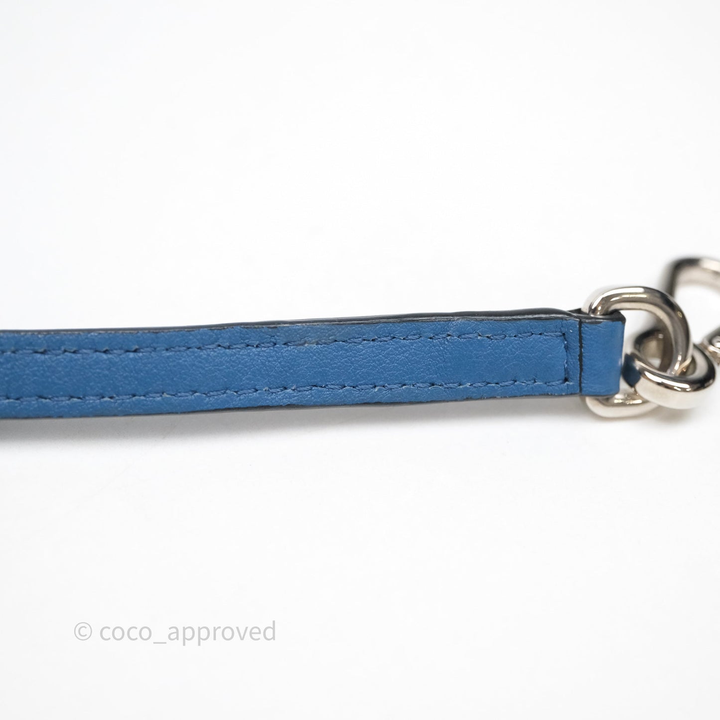 Loewe Mini Puzzle Bag Blue Calfskin