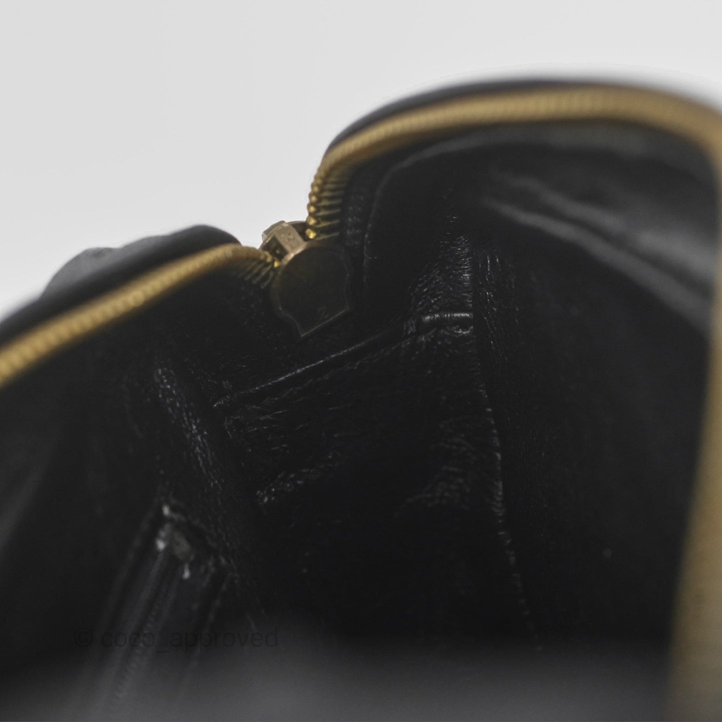 Chanel Vintage Camera Bag Black Lambskin Gold Hardware