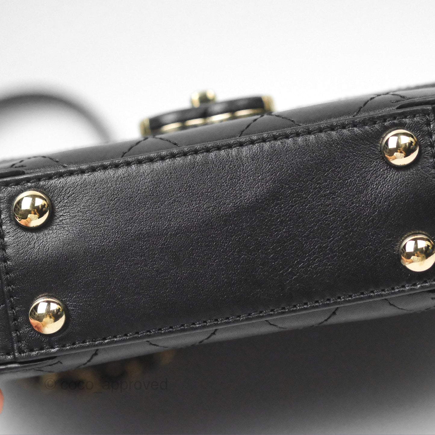 Chanel Calfskin Stitched Small Flap Bag Black