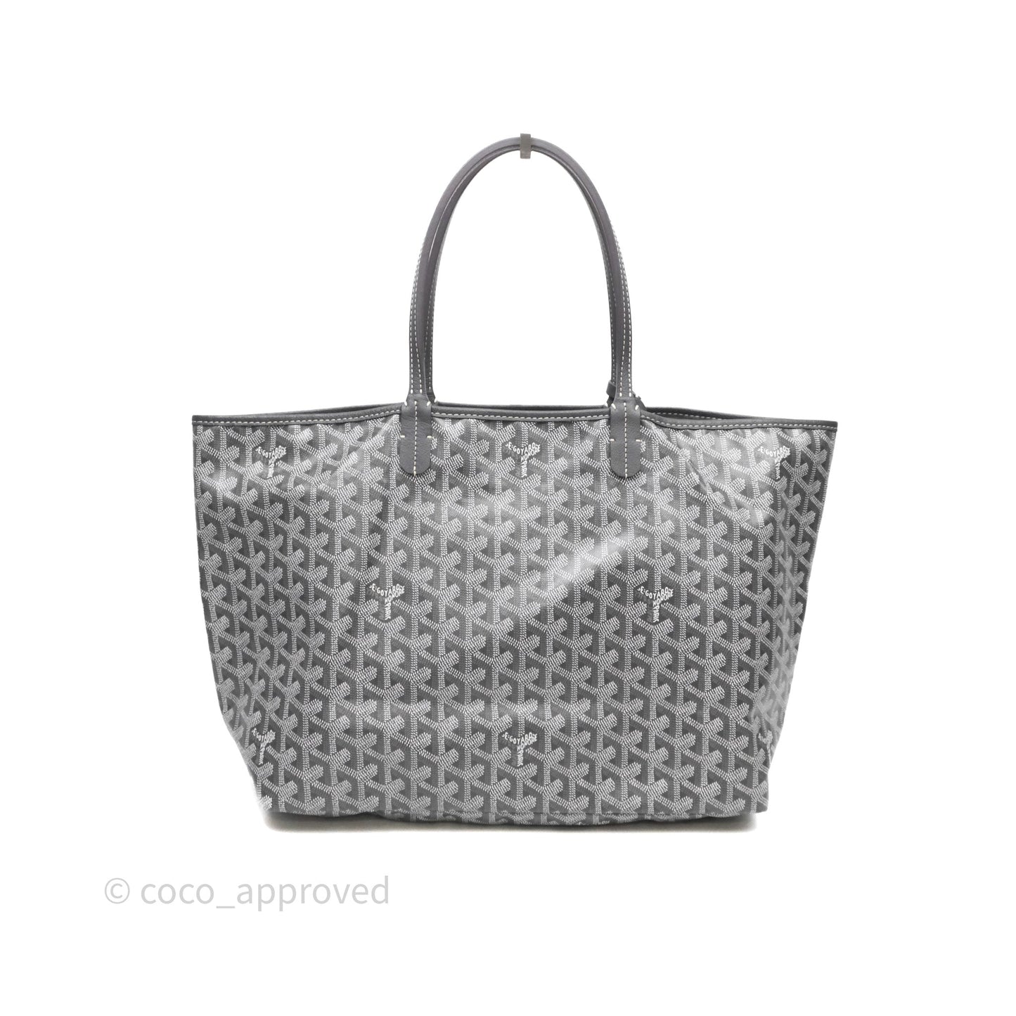 Goyard St Louis Tote PM Grey