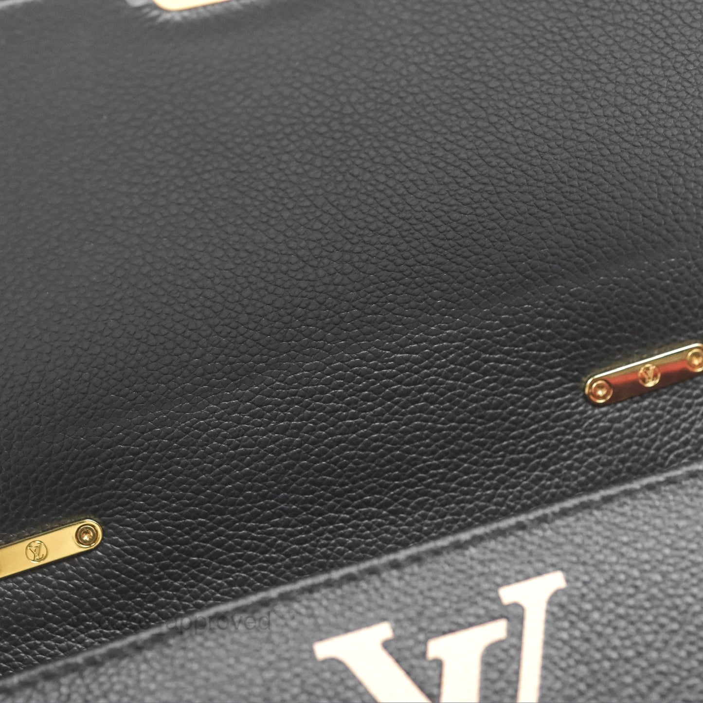 Louis Vuitton Madeleine BB Monogram Empreinte Black Beige