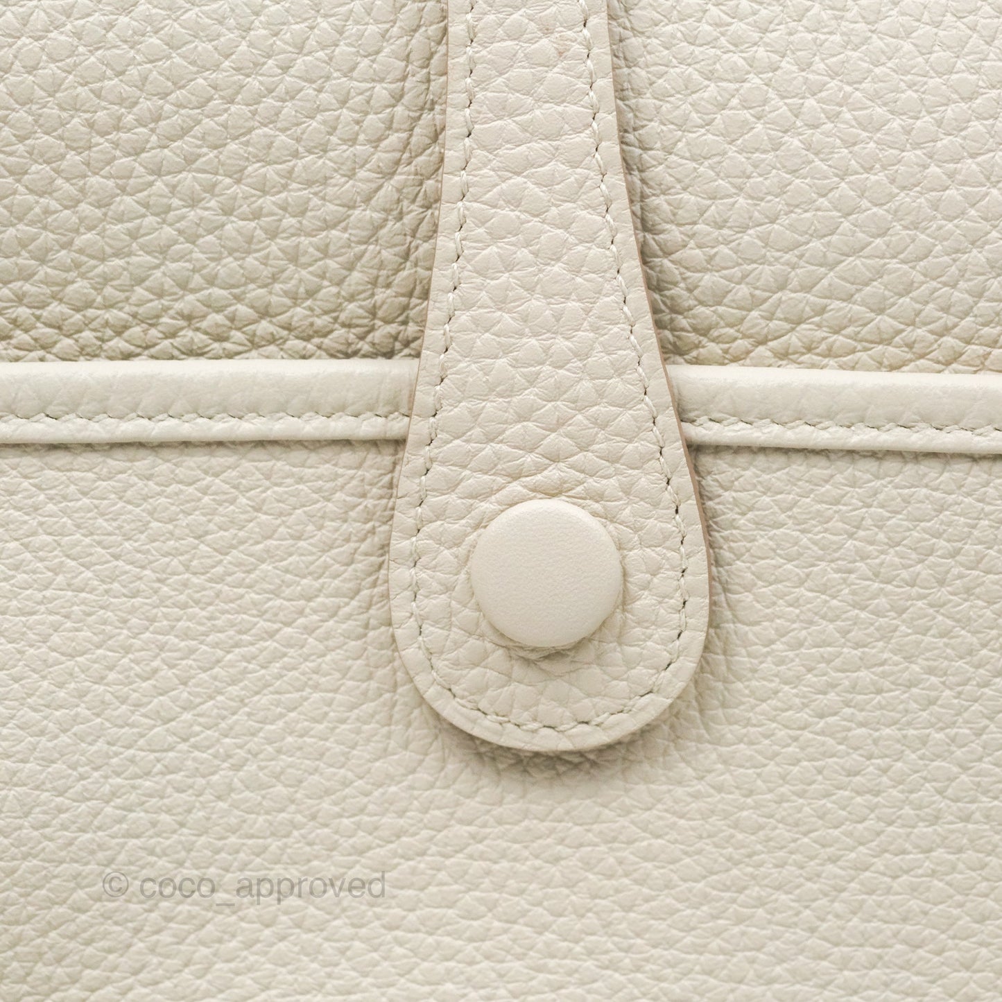 Hermes Evelyne III 29 Beton Clemence Palladium Hardware
