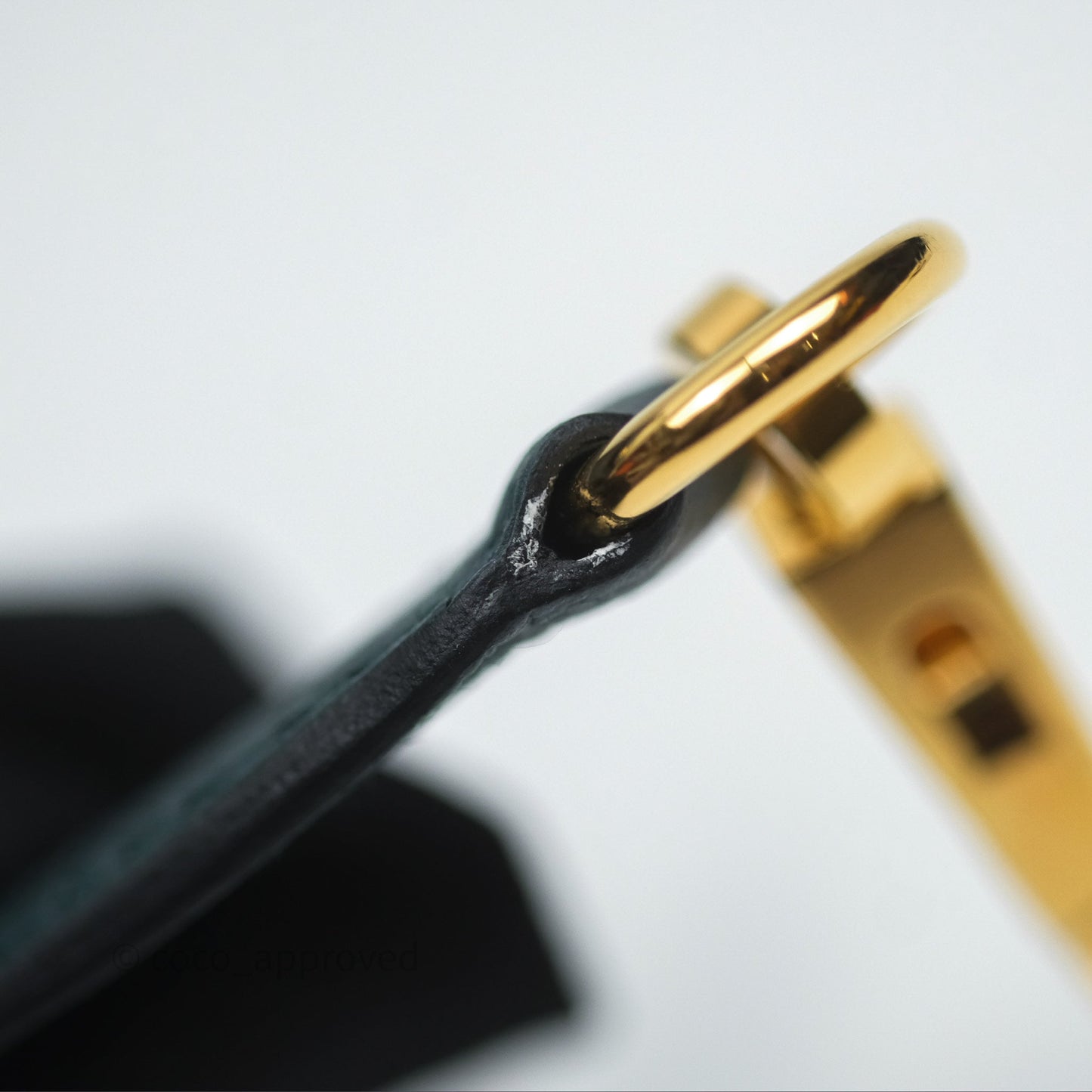Hermès Kelly 28 Sellier Vert Cypres 6O Epsom Gold Hardware