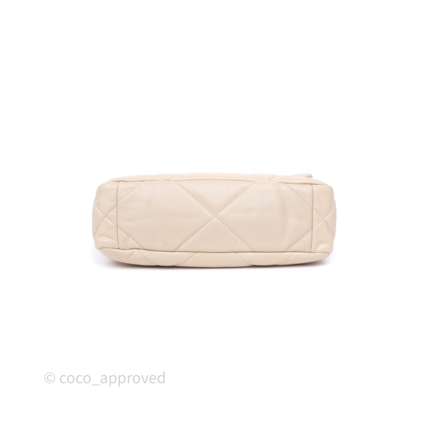 Chanel 19 Small Light Beige Mixed Hardware