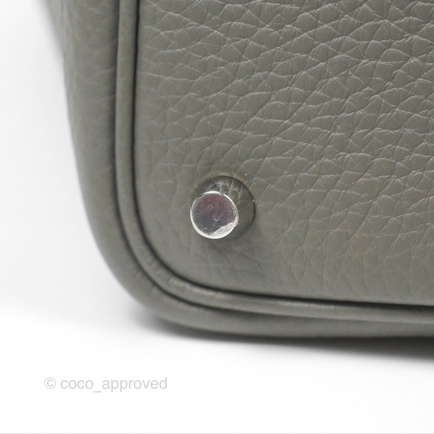 Hermès Picotin Lock 18 Gris Meyer 0L Clemence Palladium Hardware