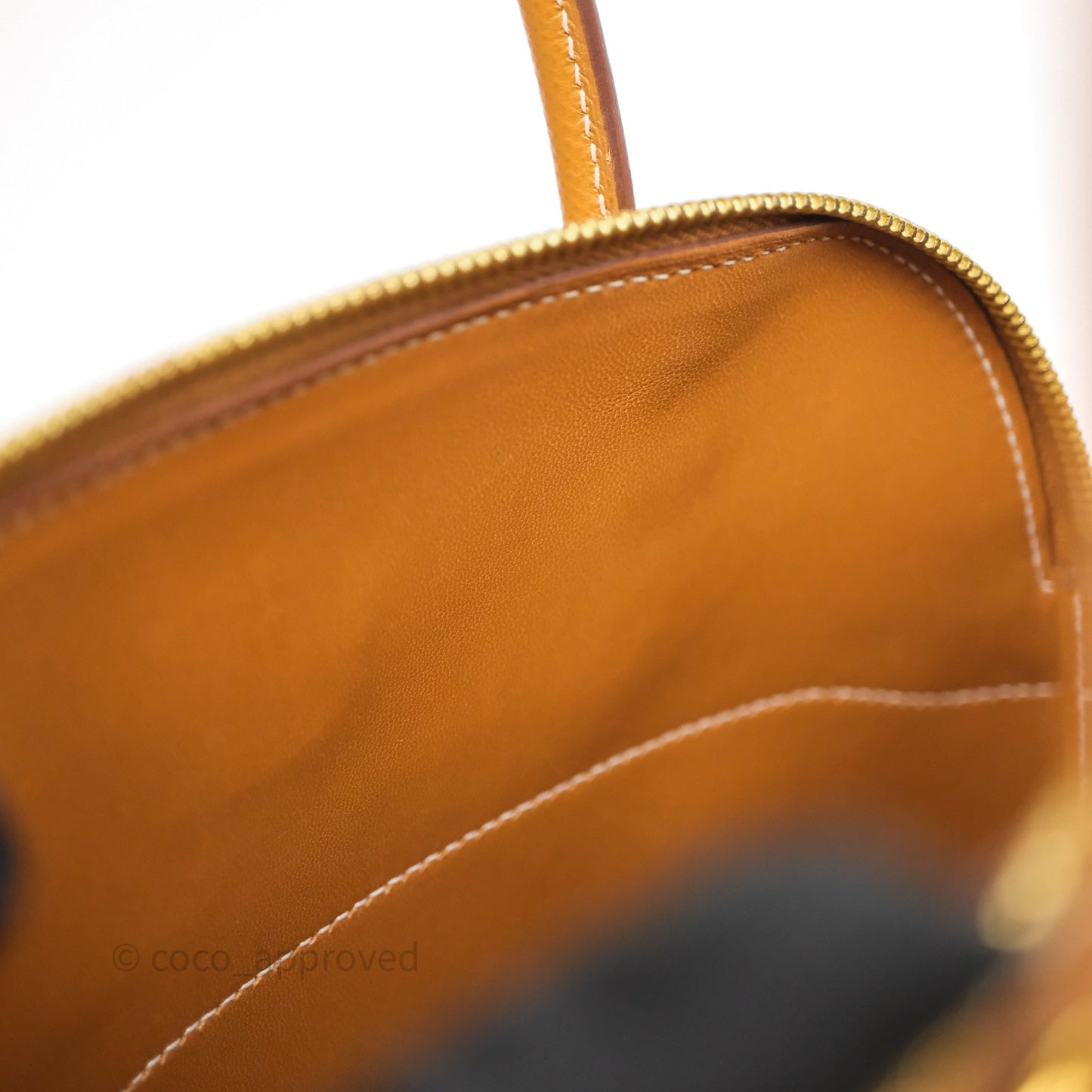 Hermès Bolide 27 Gold Epsom Gold Hardware
