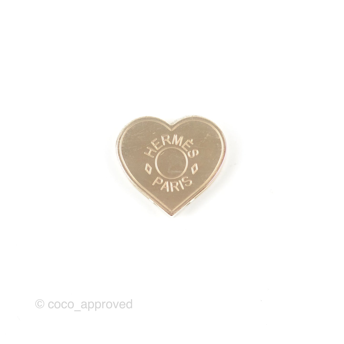 Hermès Mini Coeur Scarf Ring