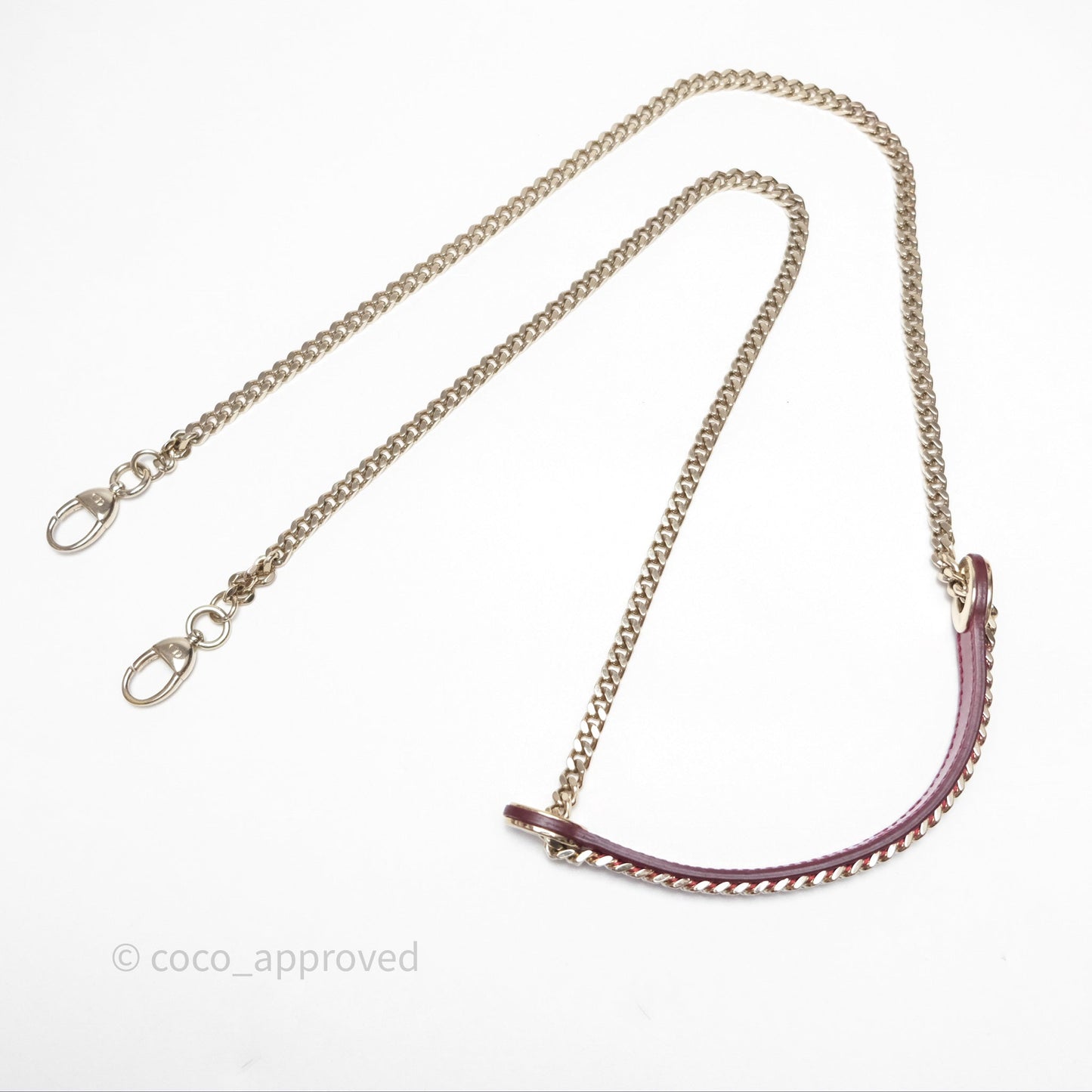 Christian Dior Mini Lady Dior Red Patent Cannage Gold Hardware