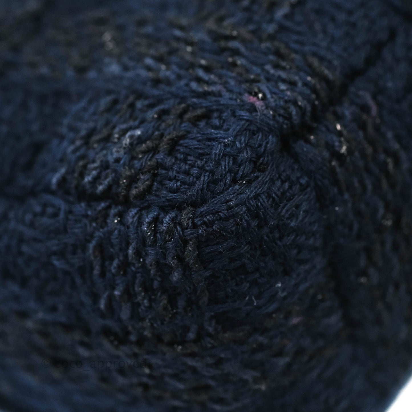 Chanel 19 Small Tweed Navy Mixed Hardware