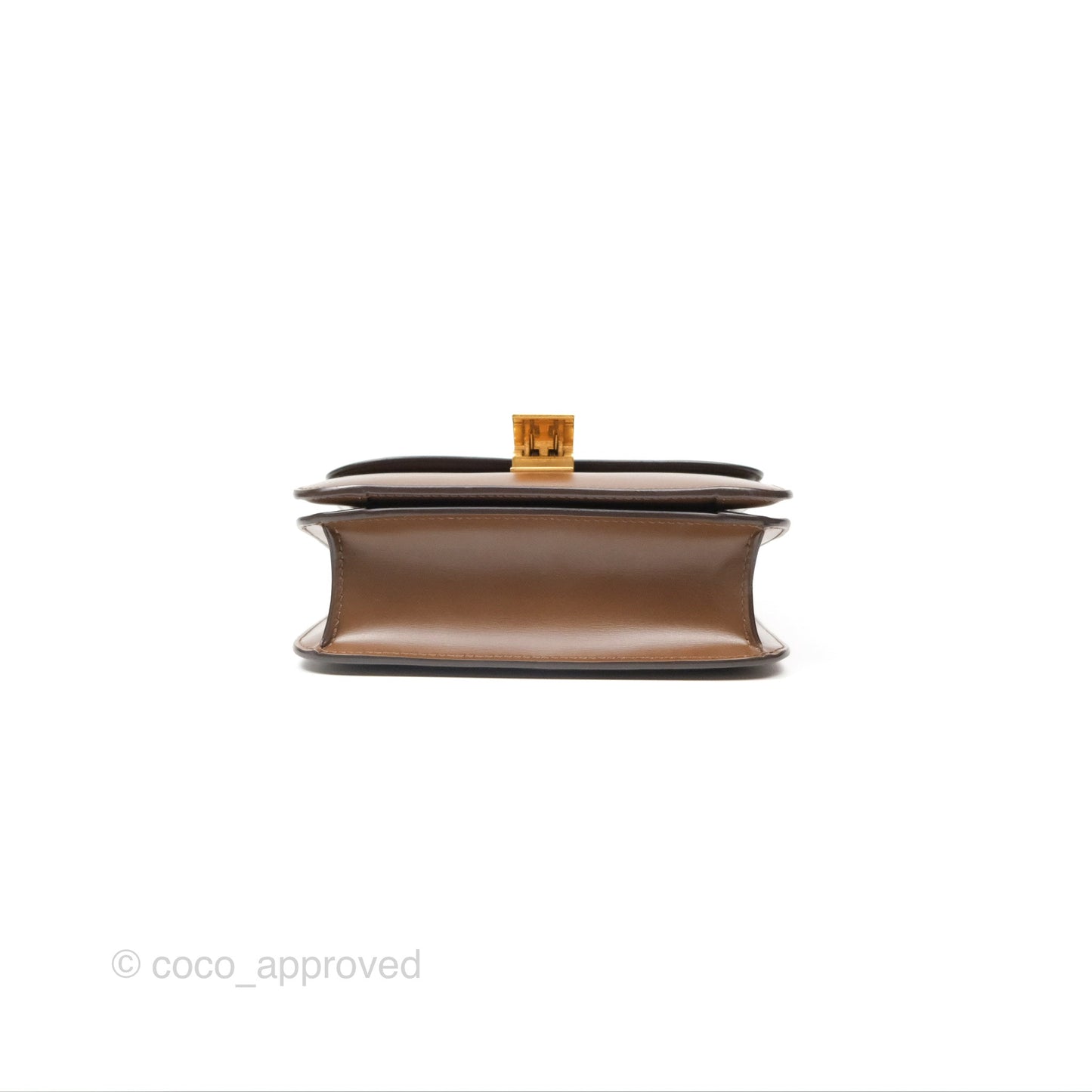 Celine Teen Classic Box Flap Caramel Box Calfskin
