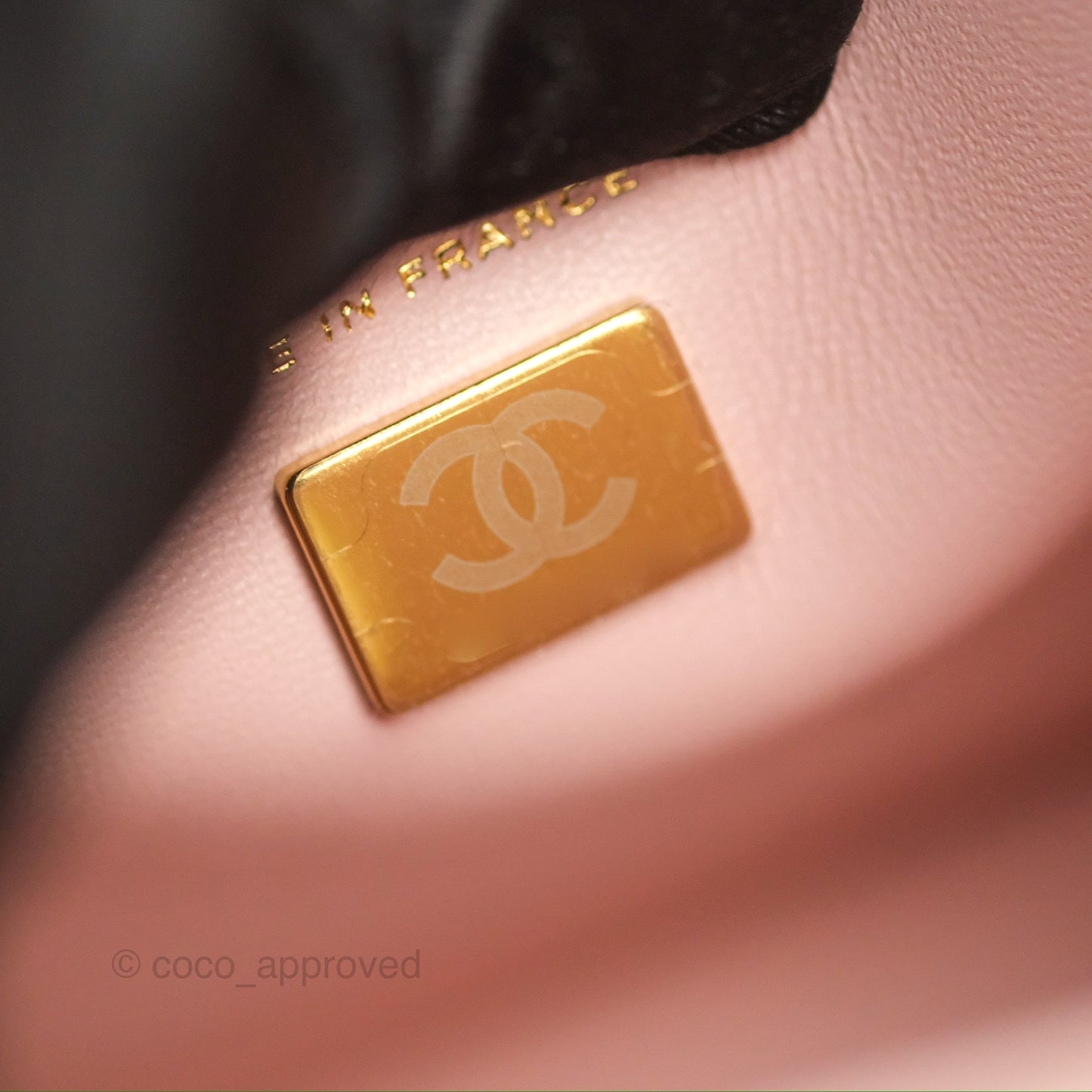 Chanel Mini Bucket Tote Pink Caviar Gold Hardware 22S