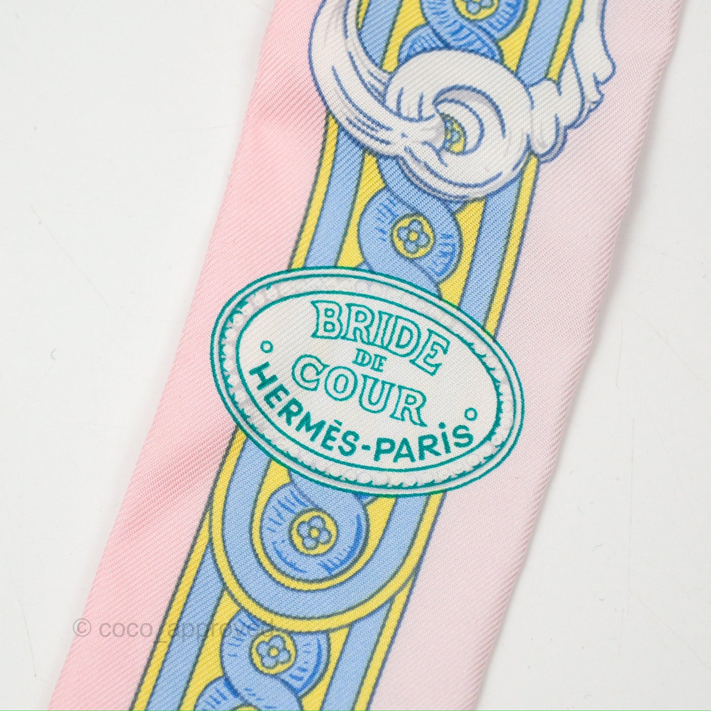 Hermès Bride De Cour Silk Twilly