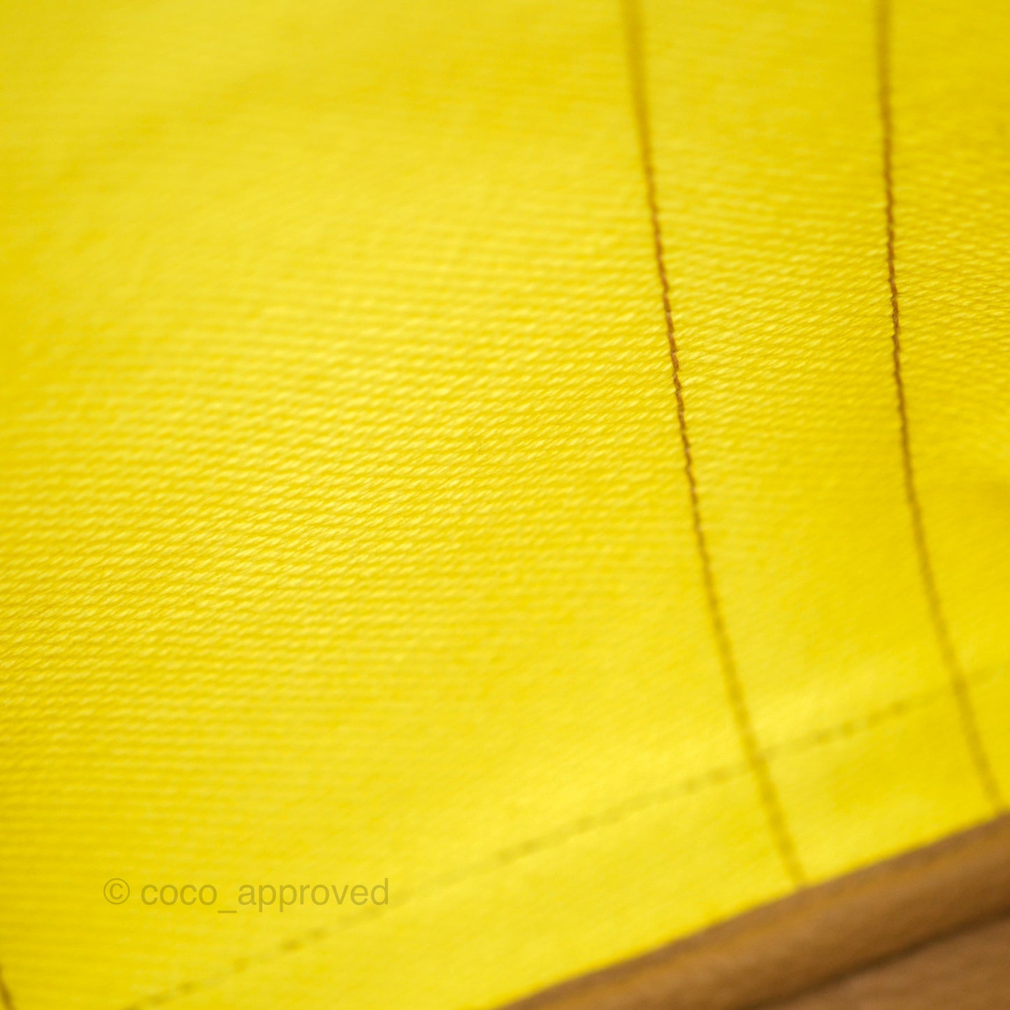 Hermès Garden Party 30 Canvas Ecru-Jaune Citron 9N/ Biscuit 48
