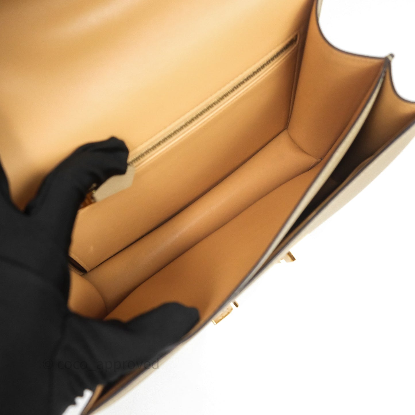 Hermès Constance 24 Trench S2/ Naturel 27 Epsom Gold Hardware