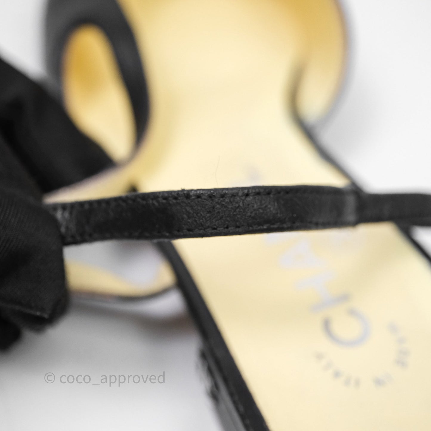 Chanel Classic Slingback Black Size 38