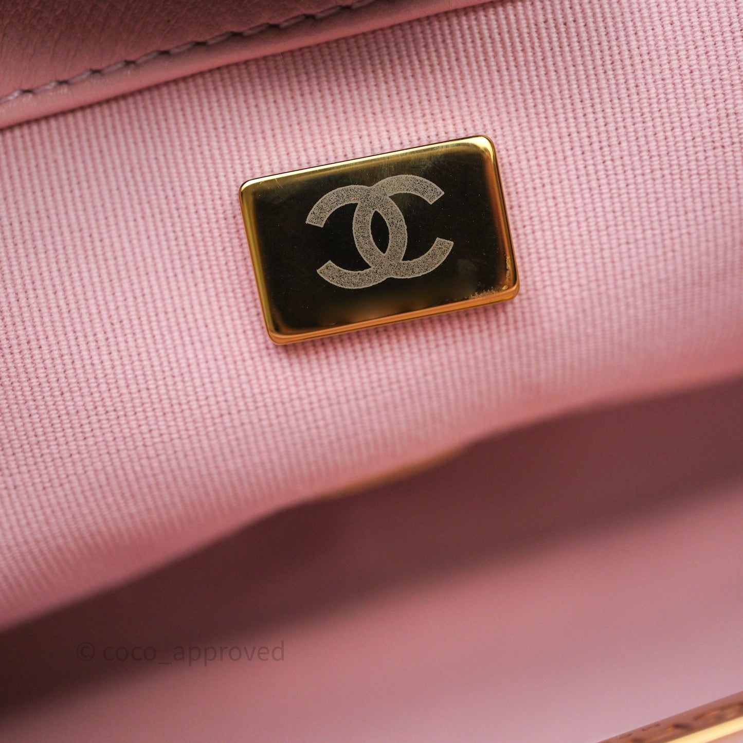 Chanel 19 Small Pink Lambskin Mixed Hardware