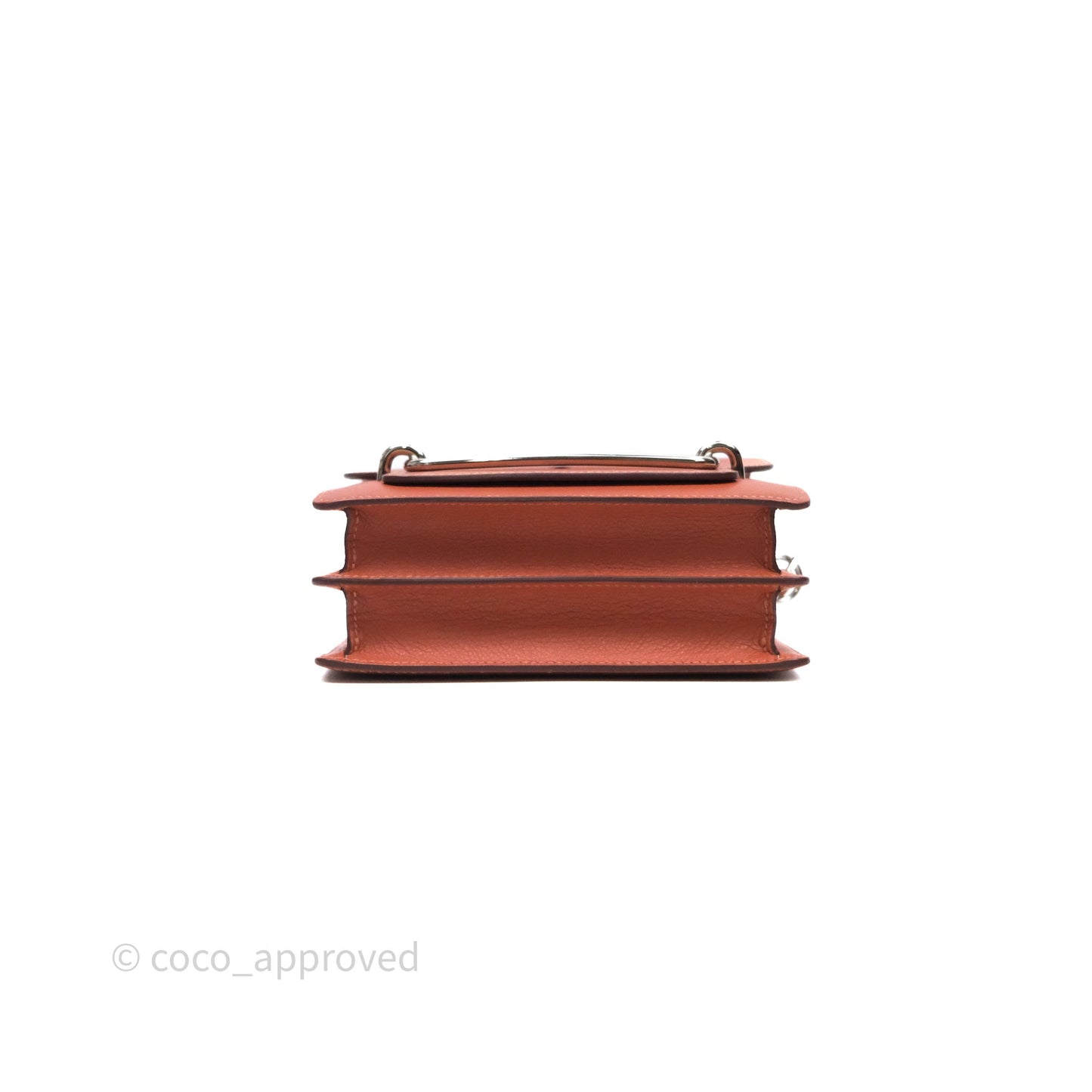 Hermès Roulis Mini 18 Evercolor AH Brush/ Rose Jaipur T5 Palladium Hardware
