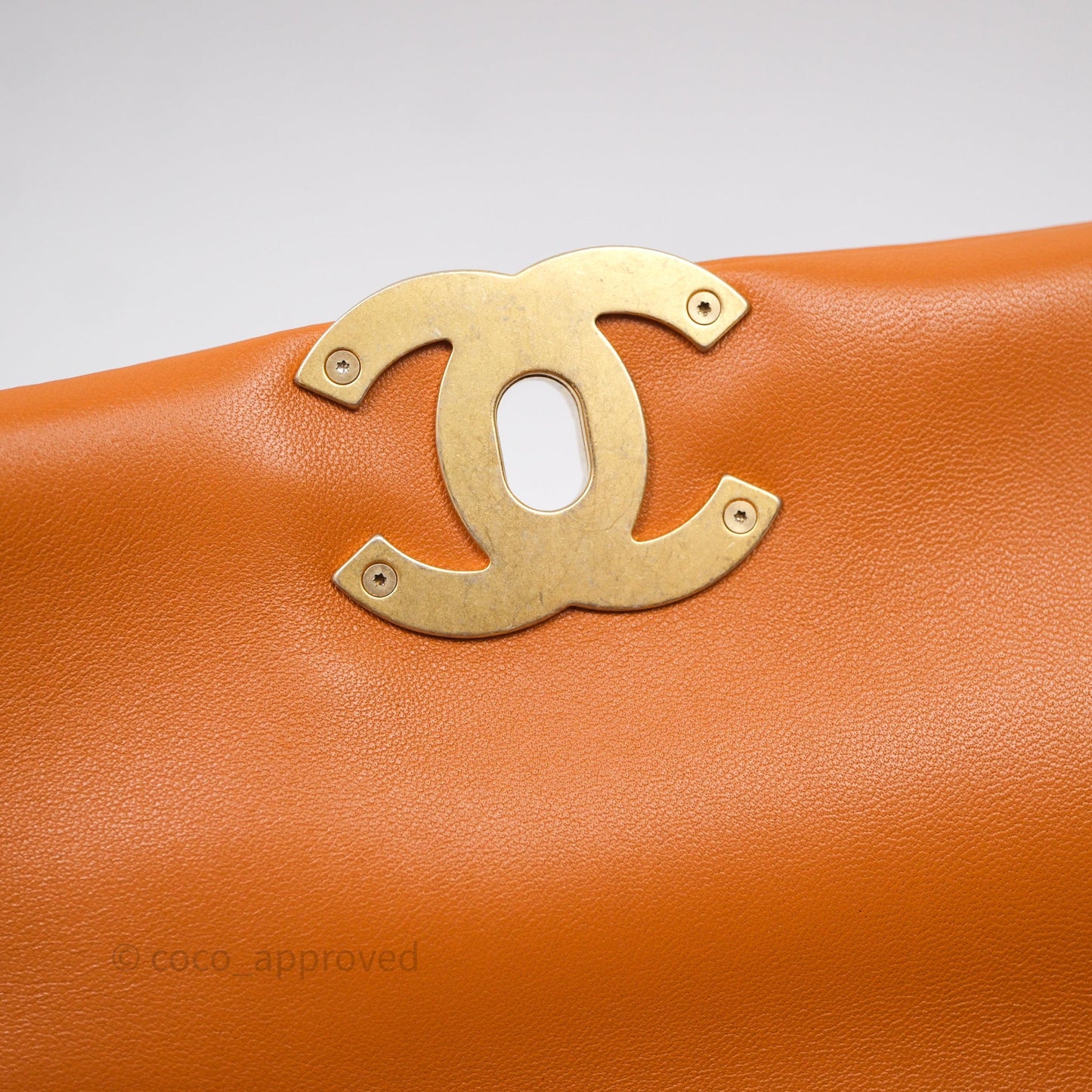Chanel 19 Small Caramel Mixed Hardware