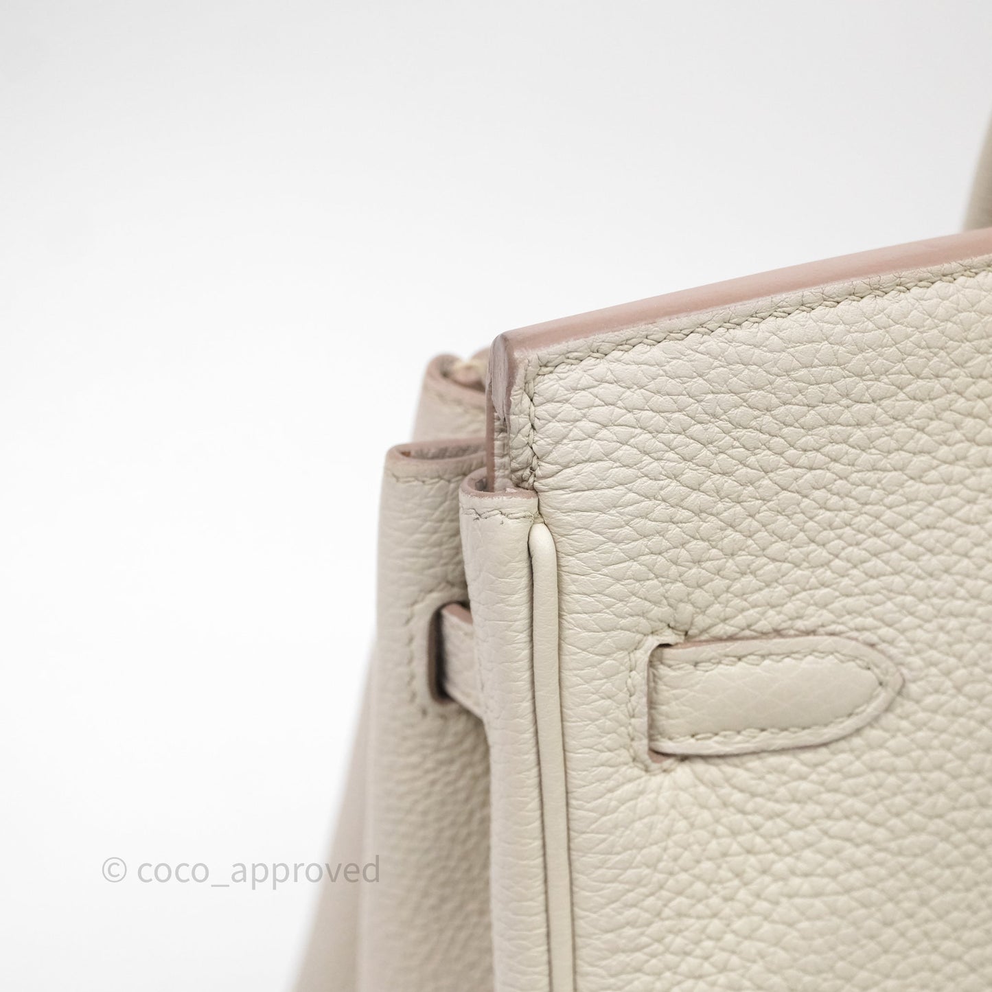 Hermes Birkin 25 Beton Togo Gold Hardware