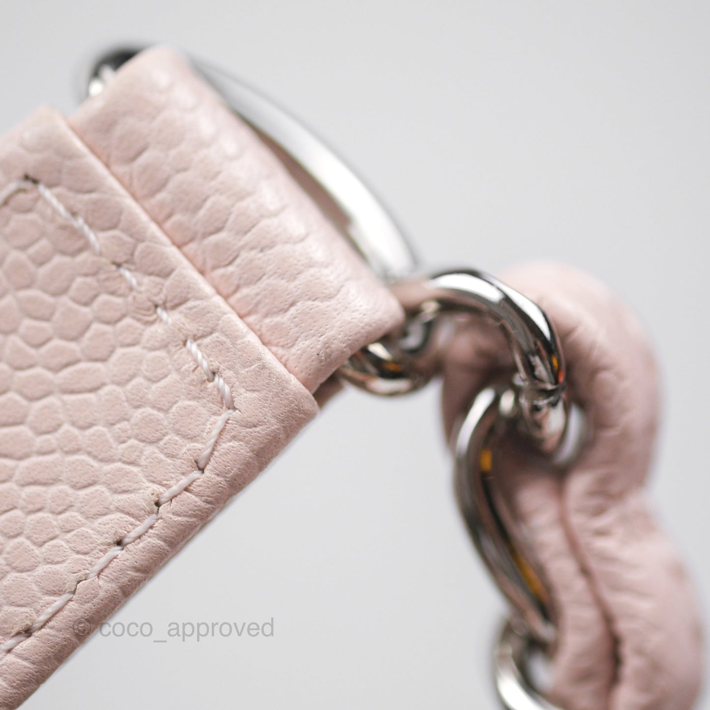Chanel GST Pink Caviar Silver Hardware