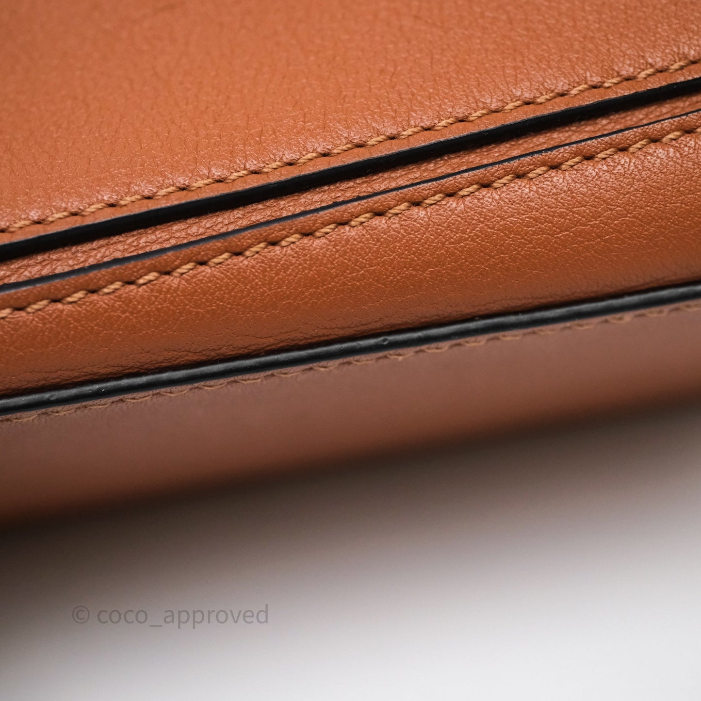 Loewe Mini Puzzle Bag Tan Calfskin Palladium Hardware