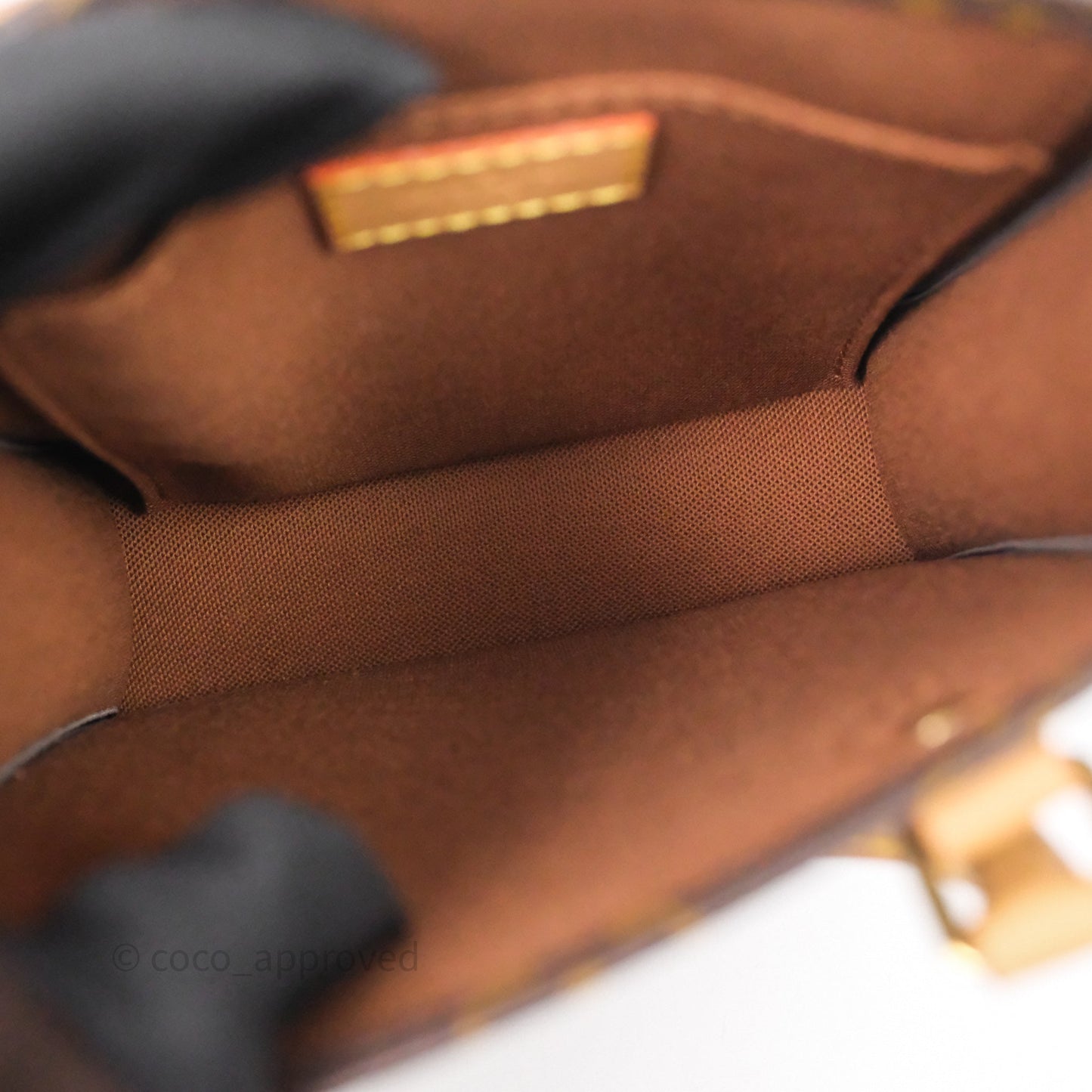 Louis Vuitton Petit Sac Plat Bag Monogram Canvas