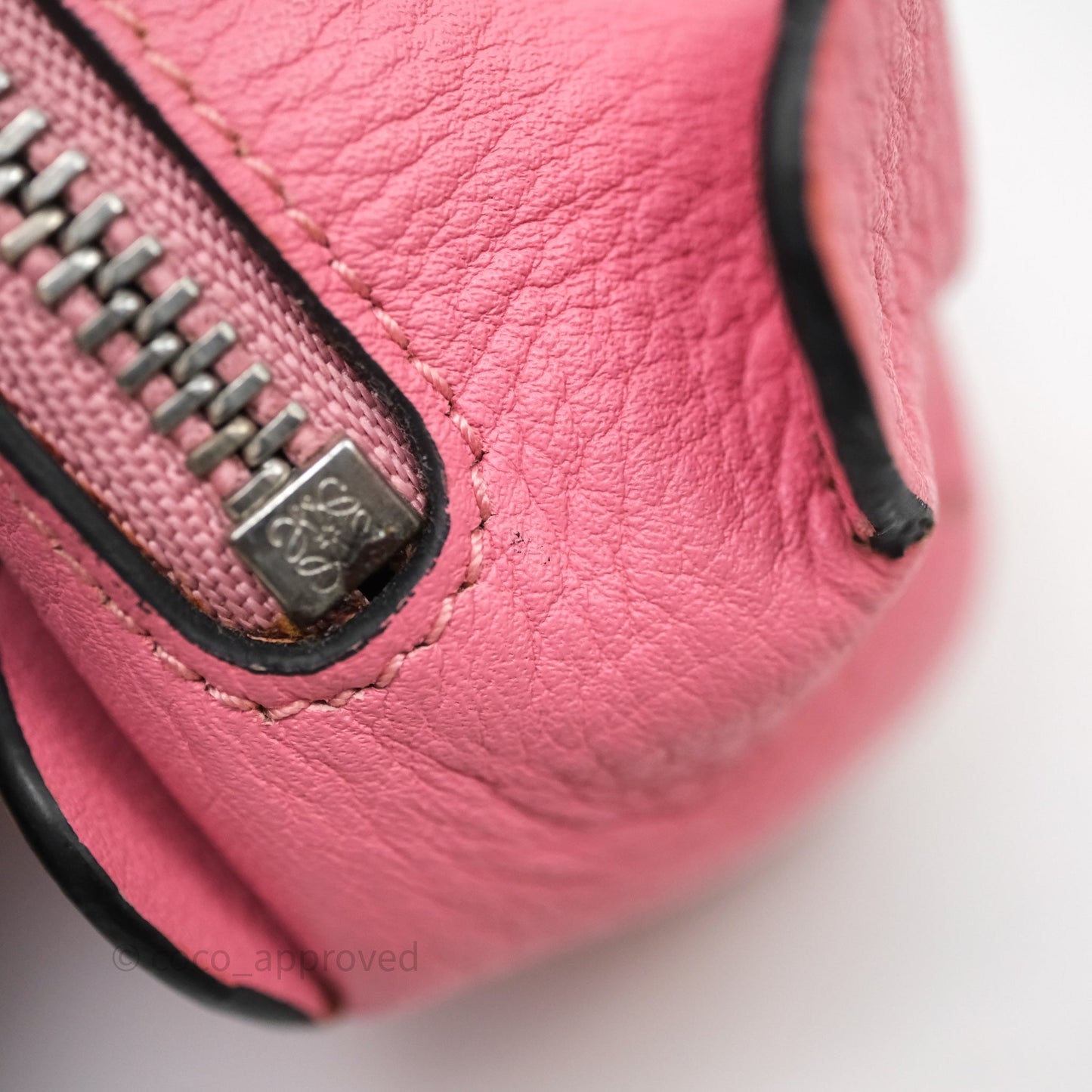 Loewe Elephant Coin Case Pink