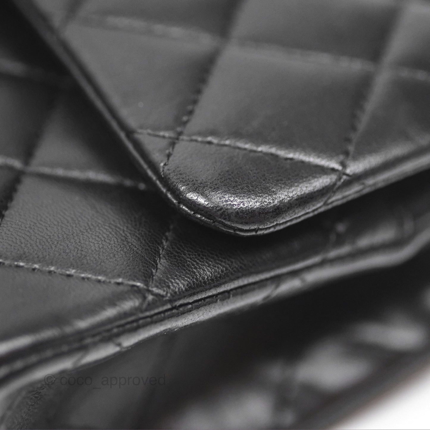 Chanel Small S/M Classic Flap Black Lambskin Silver Hardware