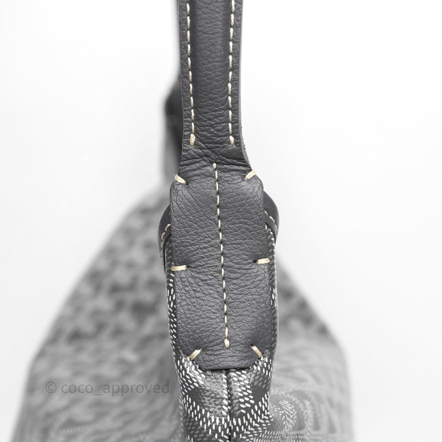 Goyard Bohème Hobo Bag Grey Goyardine Canvas