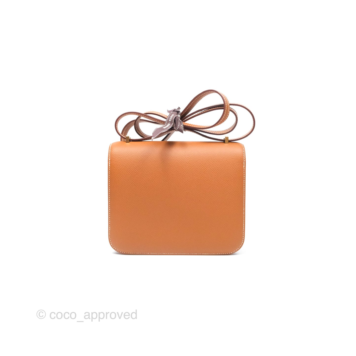 Hermès Constance Mini 18 Gold Epsom Gold Hardware